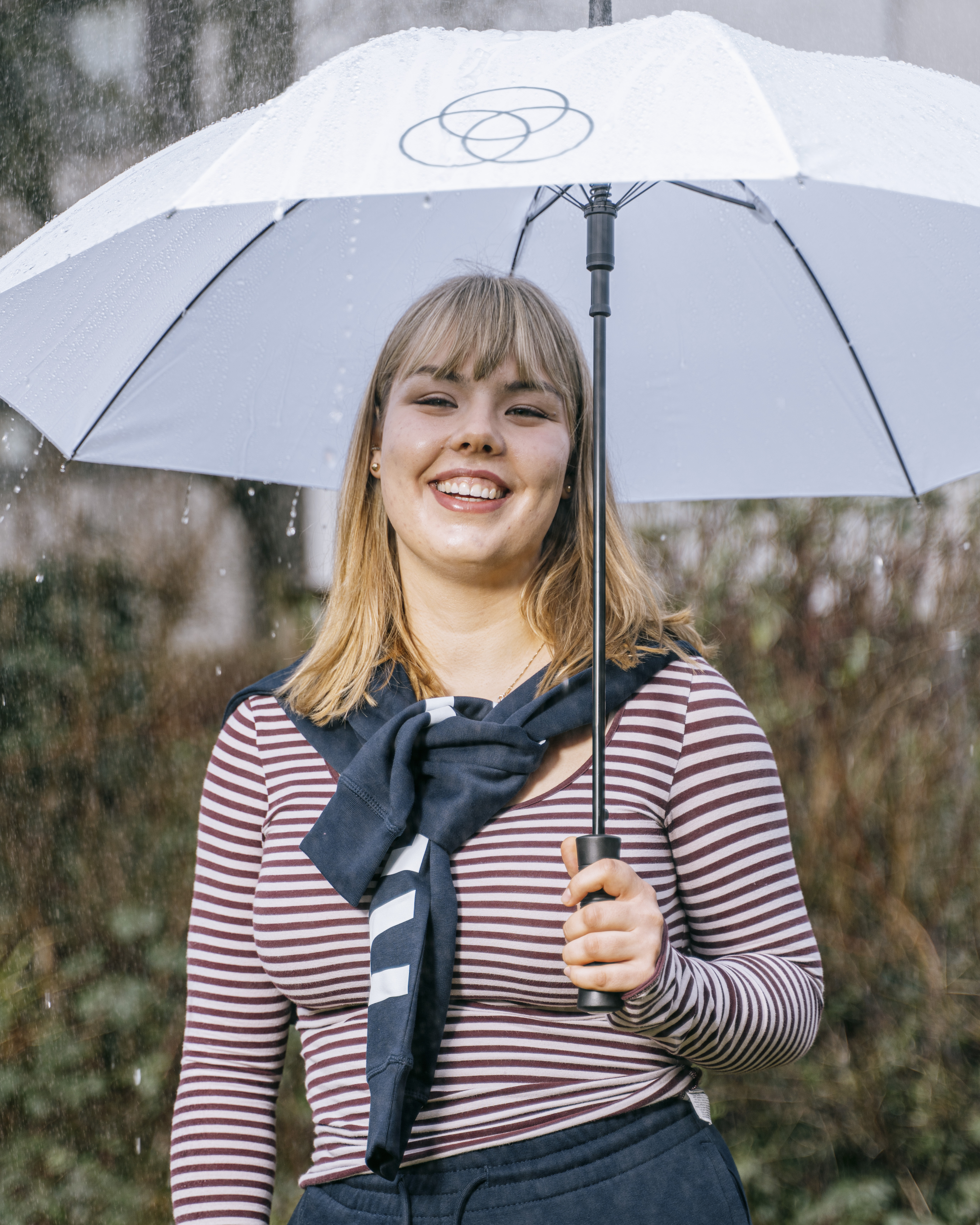 Stockschirm mit Automatik